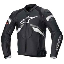 Blouson moto cuir Alpinestars