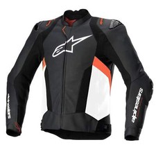 Blouson moto cuir Alpinestars